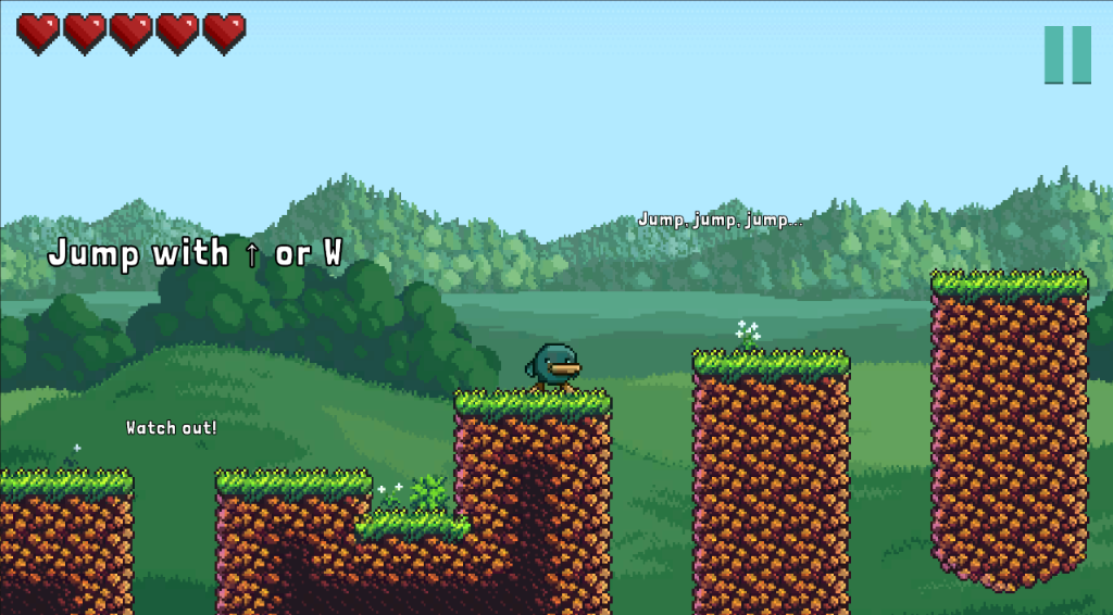 Skullforge Screenshot - Jumping platforms